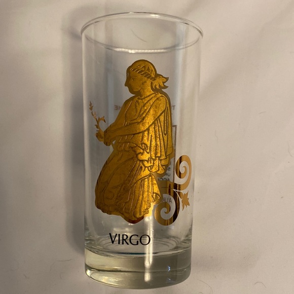 Anchor Hocking Other Vintage Anchor Hocking Zodiac Glass Virgo